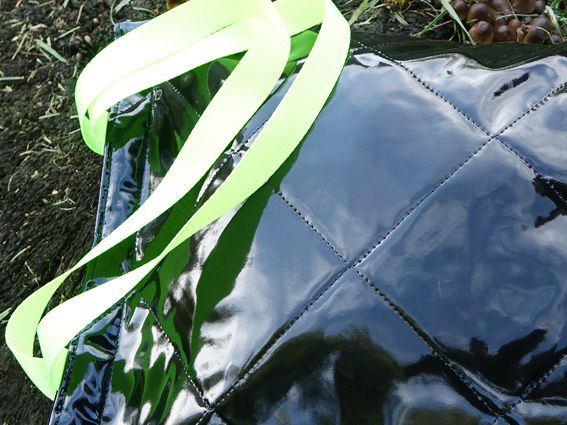 DIY - universell einsetzbare Tasche mit Klettverschlu aus Wachstuchstoffen