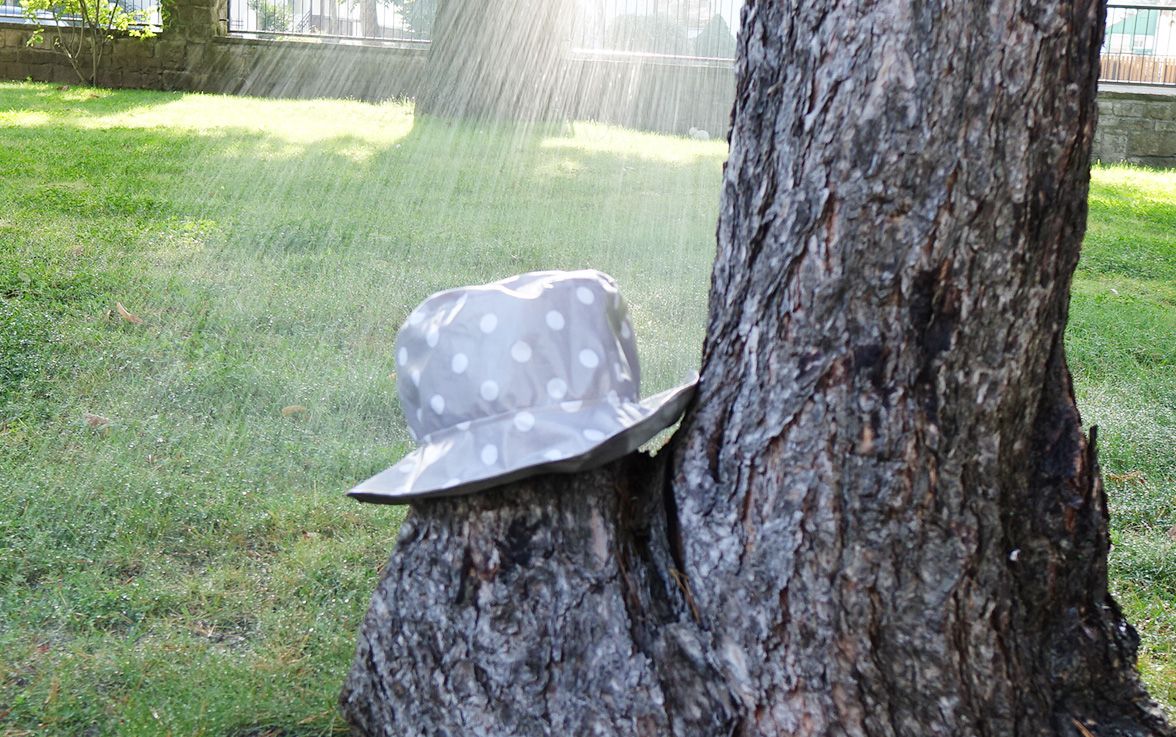 Wetterfester Hut nach Anleitung selber genht